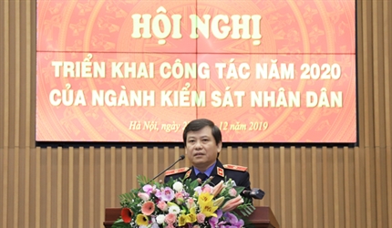 Ngành KSND triển khai công tác năm 2020